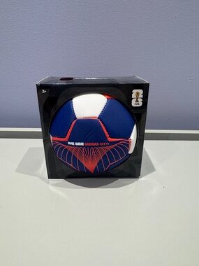Kansas City Blue & White Soccer Ball by